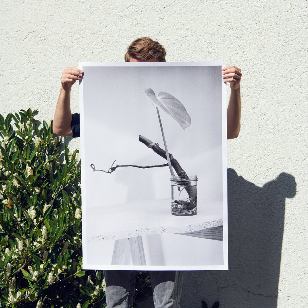 photography screen print poster by Claude Gasser for edition 3000