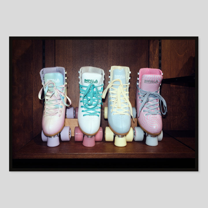 Photo Art Poster of Roller Skates by Edition3000 and Claude Gasser