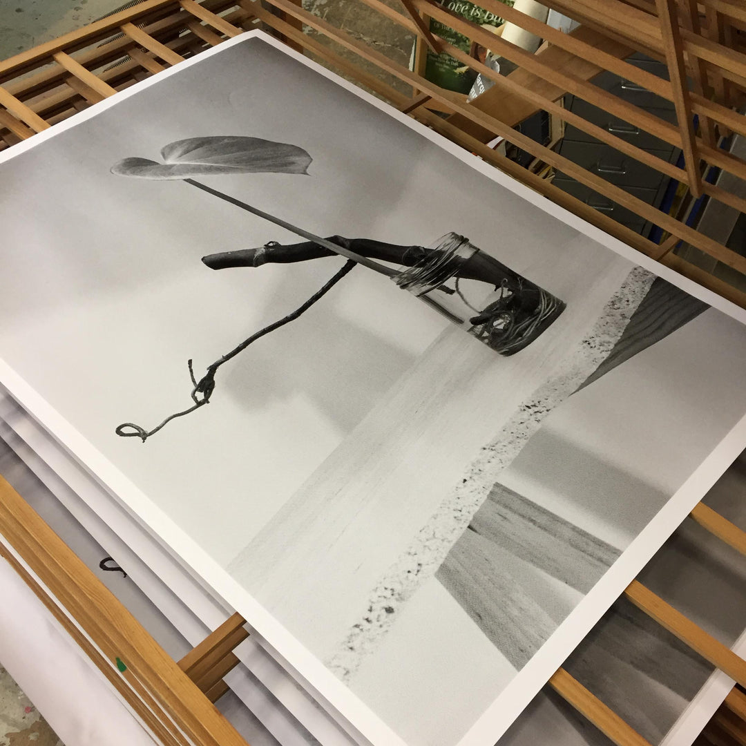 photo silk screen print by photographer Claude Gasser for edition 3000